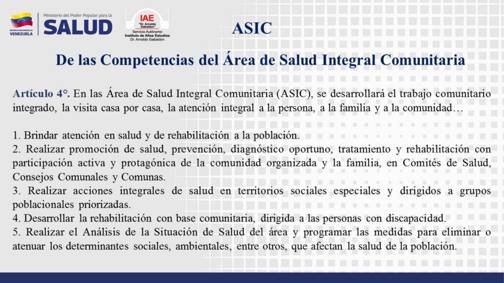SAIAE reafirma las competencias del personal de alto nivel en Salud