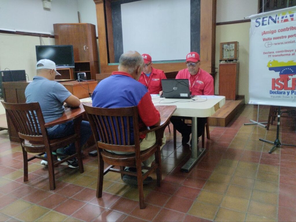 Seniat efectuó operativo de RIF e ISLR al Talento Humano del SAIAE