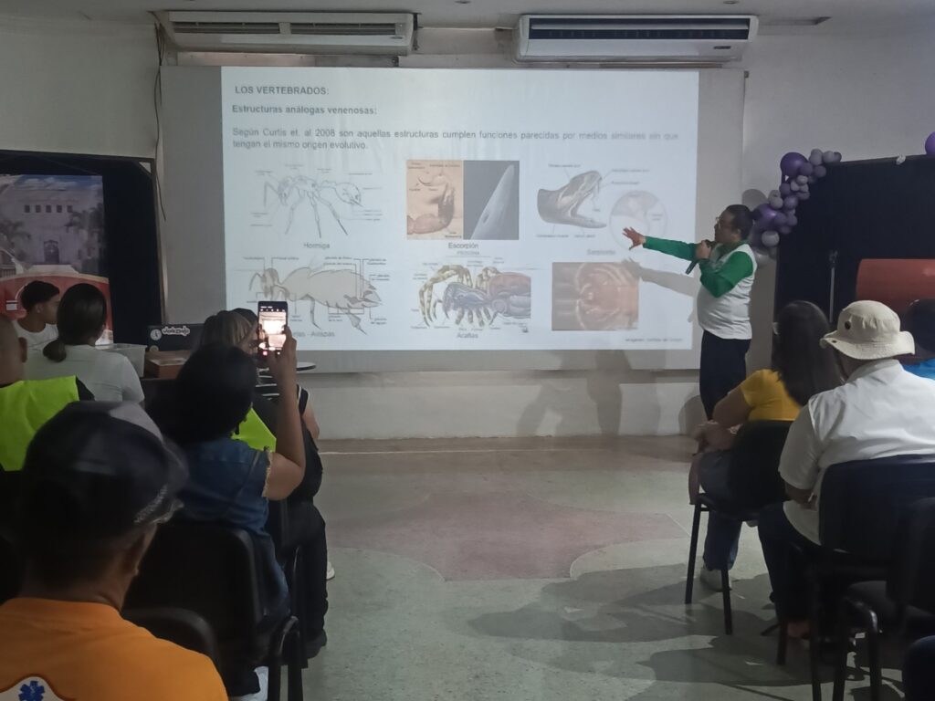 Formación sobre fauna venenosa del Henri Pittier fortalece la salud pública en Aragua