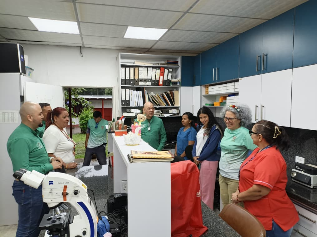 Visita al SACAICET “Simón Bolívar”